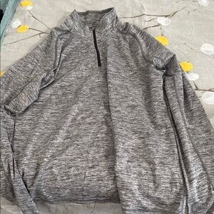 Zella Gray Cardigan Knit Sweater